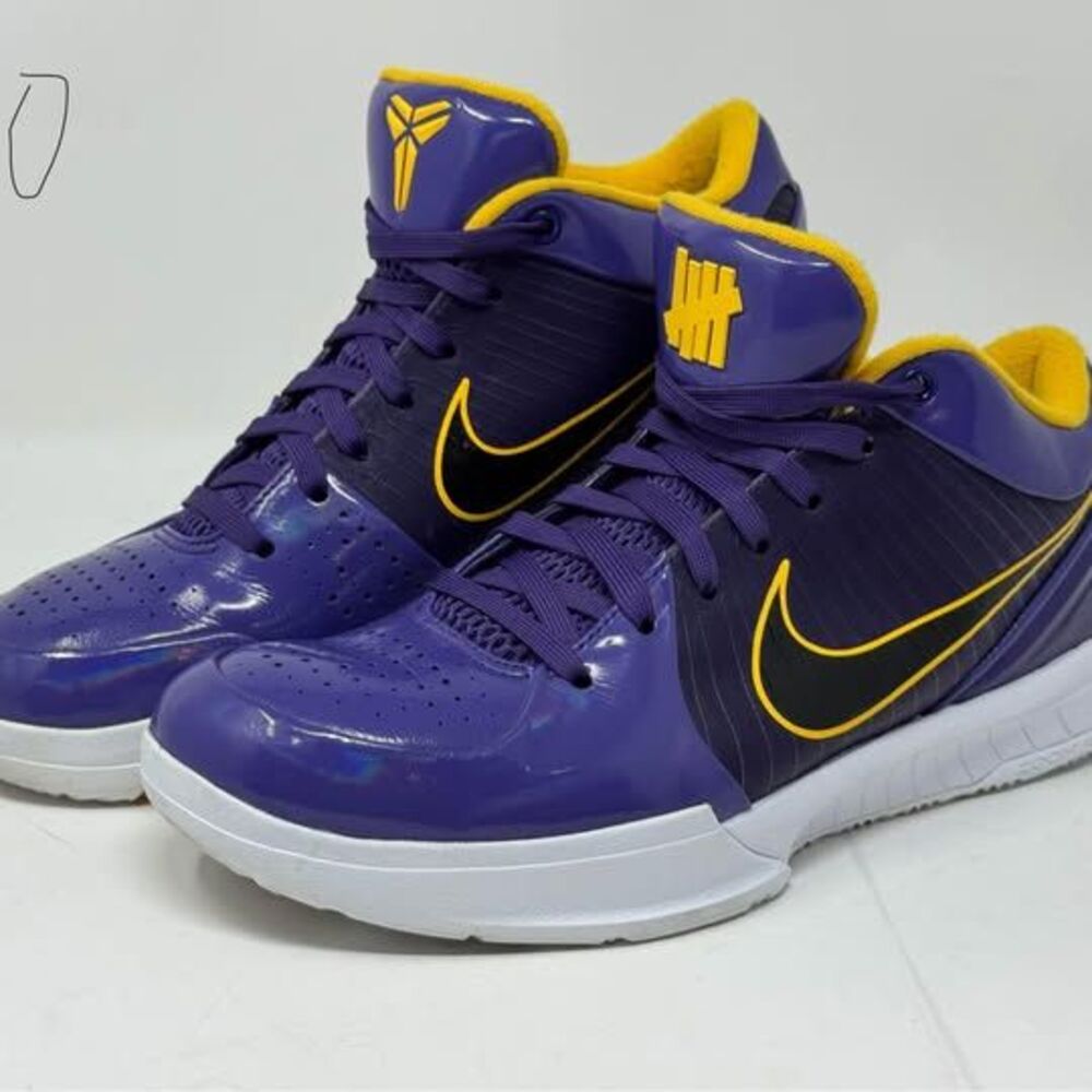 Nike Kobe 4 Protro Undefeated Los Angeles Lakers